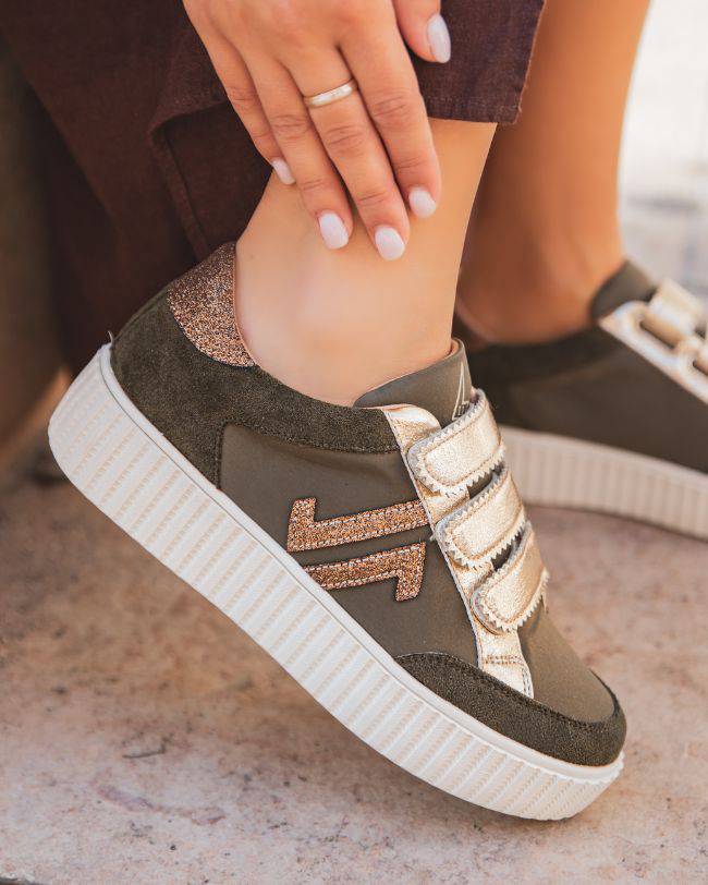 Sneakers femme paillettes online